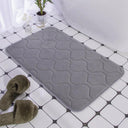 Ultra-Soft Memory Foam Bath Mat with Cobblestone Design Ultra-Soft Memory Foam Bath Mat with Cobblestone Design