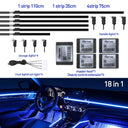 Streamer Car Ambient Lights Customizable RGB LED Symphony Streamer Car Ambient Lights Customizable RGB LED Symphony