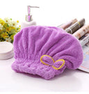 Microfibre Hair Drying Cap Coral Fleece Towel Hat Essential Microfibre Hair Drying Cap Coral Fleece Towel Hat Essential
