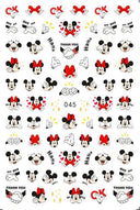 Disney Character Nail Decals Whimsical Wonderland Magic Set Disney Character Nail Decals Whimsical Wonderland Magic Set