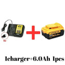 High Capacity 6000mAh 20V Battery For Tools Upgrade High Capacity 6000mAh 20V Battery For Tools Upgrade