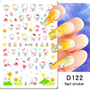 Adorable Cartoon Hello Kitty Nail Sticker Set for Nail Art Adorable Cartoon Hello Kitty Nail Sticker Set for Nail Art