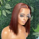 Remy Brazilian Lace Front Bob Wig Premium Hair Silk Remy Brazilian Lace Front Bob Wig Premium Hair Silk