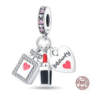 Sterling Silver Red Heart Beads for Pandora Jewelry Gifts Sterling Silver Red Heart Beads for Pandora Jewelry Gifts