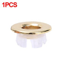 Sink Overflow Cover Set: Stylish Drainage Solution Upgrade Sink Overflow Cover Set: Stylish Drainage Solution Upgrade