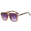 Unisex Vintage Double Bridge Square Sunglasses UV400 Fashion Unisex Vintage Double Bridge Square Sunglasses UV400 Fashion