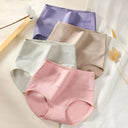 4Pcs Cotton Women's Panties High Waist Body Shaper Underwear 4Pcs Cotton Women's Panties High Waist Body Shaper Underwear
