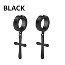 Magnetic CZ Stud Earrings Set Bold Hip Hop Jewelry Line Magnetic CZ Stud Earrings Set Bold Hip Hop Jewelry Line