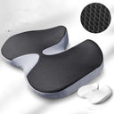 Premium Memory Foam Tailbone Cushion for Pain Relief Solution Premium Memory Foam Tailbone Cushion for Pain Relief Solution