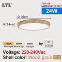 Golden Wood Grain LED Ceiling Light Modern Illumination Golden Wood Grain LED Ceiling Light Modern Illumination