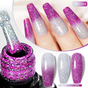 Winter Magic Nail Gel Kit: Mesmerizing Snowflake Art Winter Magic Nail Gel Kit: Mesmerizing Snowflake Art