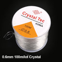 100m/Roll Elastic Crystal Jewelry Cord For DIY Jewelry Making 100m/Roll Elastic Crystal Jewelry Cord For DIY Jewelry Making