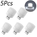 1/10Pcs Mini USB Night Light Warm White Eye Protection Lamp 1/10Pcs Mini USB Night Light Warm White Eye Protection Lamp