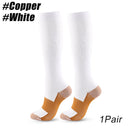 Knee-High Copper Compression Socks for Ultimate Support Knee-High Copper Compression Socks for Ultimate Support
