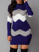 Autumn Elegance Plus Size Knit Bodycon Dress for Women Autumn Elegance Plus Size Knit Bodycon Dress for Women