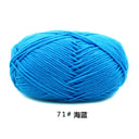 40-50g 4ply Milk Cotton Knitting Yarn For Crochet Craft 40-50g 4ply Milk Cotton Knitting Yarn For Crochet Craft