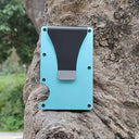 RFID Clip Metal Wallet Blocking Aluminum Minimalist Holder RFID Clip Metal Wallet Blocking Aluminum Minimalist Holder