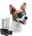 Stylish Dog Sunglasses And Helmet Set For Pet Safety Stylish Dog Sunglasses And Helmet Set For Pet Safety