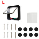 Dog Cat Flap Door Security Lock Gate for Small Pets 50% Off Dog Cat Flap Door Security Lock Gate for Small Pets 50% Off