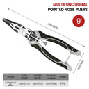 AIRAJ Professional Diagonal Pliers Wire Cutters Anti-Slip Durable AIRAJ Professional Diagonal Pliers Wire Cutters Anti-Slip Durable