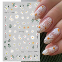 3D Sakura Blossom Nail Art Stickers for Elegant Designs 3D Sakura Blossom Nail Art Stickers for Elegant Designs