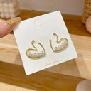 Bohemian Pearl Stud Earrings: Vintage Style Jewelry Gift Bohemian Pearl Stud Earrings: Vintage Style Jewelry Gift