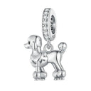 Sterling Silver Poodle Dachshund Dog Charm Bracelet Sterling Silver Poodle Dachshund Dog Charm Bracelet