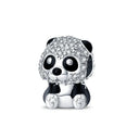 Hot Sale Pandora 925 Owl Charm Blue Zircon And Red Heart Hot Sale Pandora 925 Owl Charm Blue Zircon And Red Heart