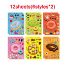 Children's Animal Puzzle Sticker Game for Fun Learning Experience Children's Animal Puzzle Sticker Game for Fun Learning Experience