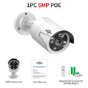 5MP POE Outdoor Security Camera with Night Vision and Audio 5MP POE Outdoor Security Camera with Night Vision and Audio