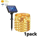 Enchanting Solar Fairy String Lights with 8 Modes for Outdoor Events Enchanting Solar Fairy String Lights with 8 Modes for Outdoor Events