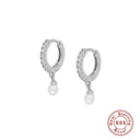 Elegant Silver Pearl Earrings: Timeless Luxury Accessory Elegant Silver Pearl Earrings: Timeless Luxury Accessory