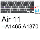 MacBook Air Keyboard Cover Silicone Dustproof Waterproof MacBook Air Keyboard Cover Silicone Dustproof Waterproof