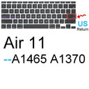 Macbook Air Silicone Keyboard Cover Dustproof Waterproof Skin Macbook Air Silicone Keyboard Cover Dustproof Waterproof Skin
