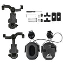 Walker Electronic Shooting Headset Helmet Mounted Earmuff Set Walker Electronic Shooting Headset Helmet Mounted Earmuff Set