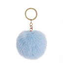 Cute Animal Keychains with Fluffy Fur Ball Bag Pendant Cute Animal Keychains with Fluffy Fur Ball Bag Pendant