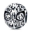 Original 925 Silver Beaded Charm Pendant Pandora Bracelet Original 925 Silver Beaded Charm Pendant Pandora Bracelet