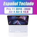 Backlit Keyboard for iPad with Trackpad and Adjustable Angles Backlit Keyboard for iPad with Trackpad and Adjustable Angles