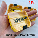 Drill Parts Storage Box With Bit Holder And Tough Case Drill Parts Storage Box With Bit Holder And Tough Case