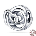 Zircon Heart Charm Pendant Sparkling Sterling Silver Jewelry Zircon Heart Charm Pendant Sparkling Sterling Silver Jewelry