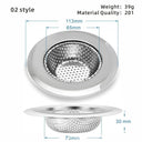 Stainless Steel Sink Strainer for Efficient Kitchen and Bathroom Stainless Steel Sink Strainer for Efficient Kitchen and Bathroom