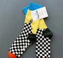 Cheerful Vibes Unisex Crew Socks Colorful Comfort Everyday Cheerful Vibes Unisex Crew Socks Colorful Comfort Everyday