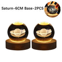 3D Moon Lamp USB Galaxy Crystal Ball Night Light Decor 3D Moon Lamp USB Galaxy Crystal Ball Night Light Decor