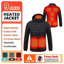 Washable USB Heating Jacket For Outdoor Use In Cold Weather Washable USB Heating Jacket For Outdoor Use In Cold Weather