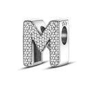 26 Letters Charm Beads For Pandora 925 Silver Bracelet 26 Letters Charm Beads For Pandora 925 Silver Bracelet