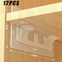 Adhesive Shelf Pegs with Partition Brackets Maximize Closet Organization Adhesive Shelf Pegs with Partition Brackets Maximize Closet Organization