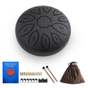 6-Inch Steel Tongue Drum 11 Notes Handpan C Key Yoga 6-Inch Steel Tongue Drum 11 Notes Handpan C Key Yoga