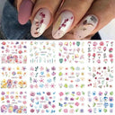 Stylish Floral & Geometric Nail Decals for Creative Manicures Stylish Floral & Geometric Nail Decals for Creative Manicures
