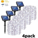 Enchanting Solar Fairy String Lights with 8 Modes for Outdoor Events Enchanting Solar Fairy String Lights with 8 Modes for Outdoor Events