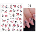 Succulent Blossom Nail Art Decals Blooming 3D Beauty Kit Succulent Blossom Nail Art Decals Blooming 3D Beauty Kit
